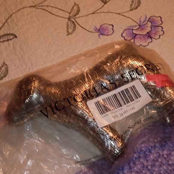 Vintage Victoria's Secret VS Pink Large Dog Pup New - Picture 2 of 3